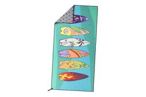 Полотенце для пляжа Surfboard Beach Towel T-SBT FDSO 80x160 см Бирюзовый 33508384