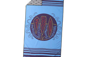 Полотенце для пляжа Surfboard Beach Towel T-SBT FDSO 80x160 см Фиолетовый 33508384