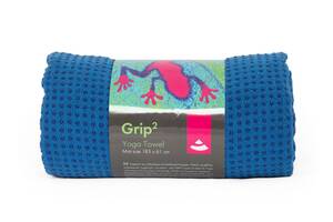 Полотенце для йоги Towel Grip Bodhi синий 183x61 см