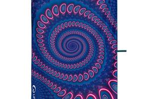 Полотенце Lifeventure Soft Fibre Printed Giant 150x90 см Красный-Фиолетовый
