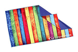 Полотенце Lifeventure Soft Fibre Printed Striped Planks Giant (1012-63580)