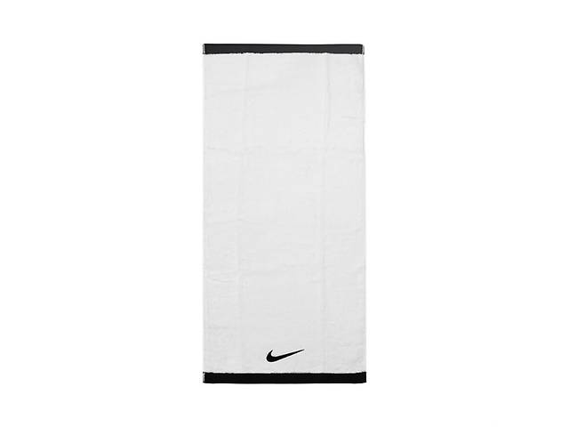 Полотенце Nike FUNDAMENTAL TOWEL LARGE 60х120 см White/Black (N.100.1522.101.LG)