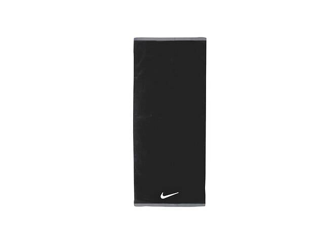 Полотенце NIKE FUNDAMENTAL TOWEL LARGE BLACK/WHITE - N.100.1522.010.LG