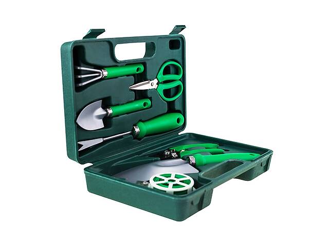 Портативный набор садовых инструментов HMD GARDENIA PRO 7в1 Зеленый (119-8623390)