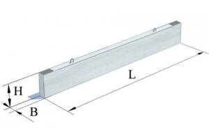 Прогоны прямоугольного сечения и с односторонней полочкой