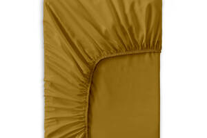 Простынь на резинке в детскую кроватку 60х120 см сатин CURCUMA Cosas
