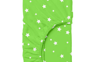 Простыня на резинке 120х200 см LIME STARFALL Cosas Зеленый