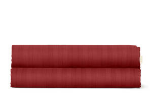 Простыня полуторная сатин 155х240 см BURGUNDY Cosas красный