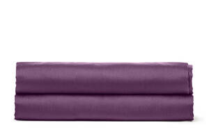 Простыня полуторная сатин VIOLET Cosas Фиолетовый 155х240 см
