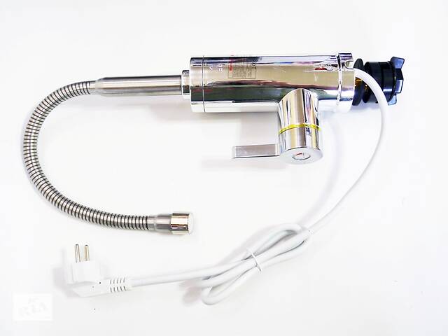 Проточний водонагрівач Гнучкий кран з хром.пластик Delimano RX-011-1 - Фото 7