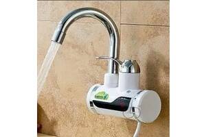 Проточный водонагреватель с LCD экраном Instant Electric Heating Water Faucet (боковое подключение)