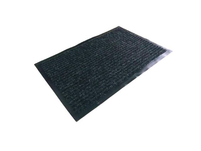 Придверный коврик на резиновой основе Nosik Рубчик 40х60см Серый (А-1)