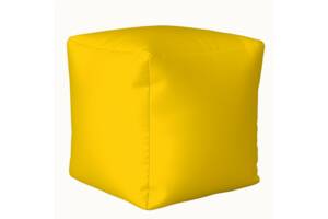 Пуф куб Желтый M - 45х45х45