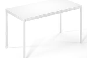 Письменный стол Art in Head Brevity Loft standart 1400х750х670 Белый бриллиант/Белый металл (522028916)