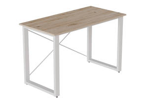 Письменный стол Ferrum-decor Драйв 750x1000x700 Белый металл ДСП Дуб Сан-Марино 32 мм (DRA205)