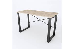 Письмовий стіл Ferrum-decor Драйв 750x1000x700 Чорний метал ДСП Дуб Шервуд 16 мм (DRA065)