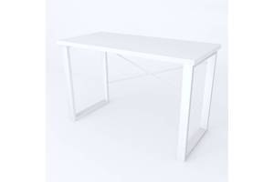 Письменный стол Ferrum-decor Драйв 750x1400x600 Белый металл ДСП Белый 32 мм (DRA183)