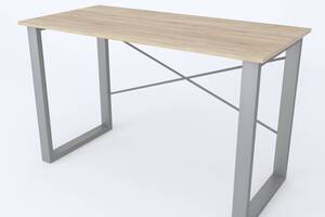 Письменный стол Ferrum-decor Драйв 750x1400x600 Серый металл ДСП Дуб Сонома 16 мм (DRA053)