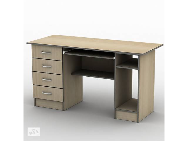 Письменный стол Тиса Мебель СК-4 Ш.-1300мм Г.-600мм Бук