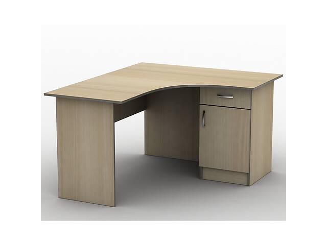 Письменный стол Тиса Мебель СПУ-3 1200*1200 Бук