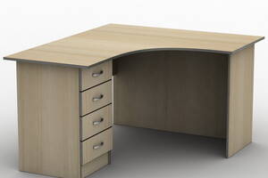 Письменный стол Тиса Мебель СПУ-4 1600*1400 Бук