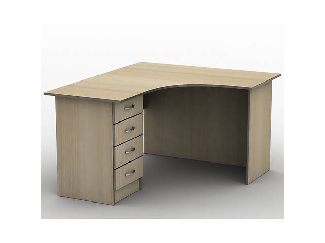 Письменный стол Тиса Мебель СПУ-4 1600*1400 Бук