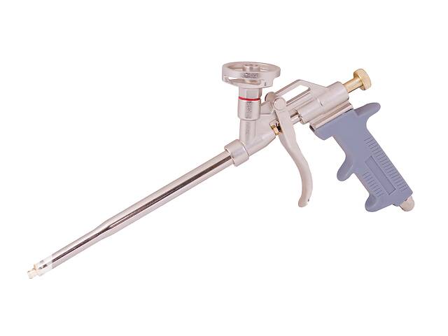 Пистолет для монтажной пены MASTERTOOL 165 мм тефлоновое покрытие баллоноприемника и иглы 81-8675