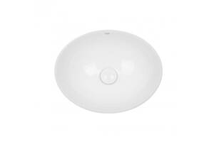 Раковина-чаша Qtap Dove 410x335x145 White з донним клапаном QT06113078W