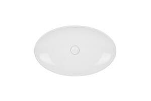 Раковина-чаша Qtap Dove 680х420х120 White з донним клапаном QT0611K160W