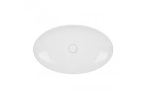 Раковина-чаша Qtap Dove 680х420х120 White з донним клапаном QT0611K160W