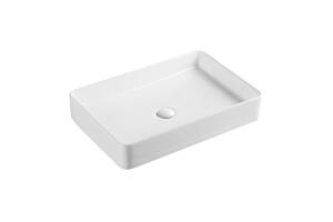 Раковина-чаша Qtap Tern 600x405x110 White з донним клапаном QT17112174W