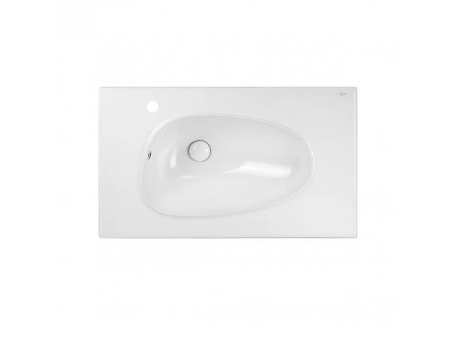 Раковина подвесная моноблок Qtap Virgo White QT1811FL8128BLW SD00045911