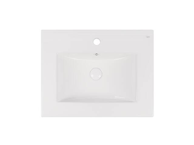 Раковина Qtap Albatross New 600x470x180 White з донним клапаном QT0111750660W