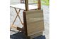 Раскладной деревянный столик со стульями 6 шт для пикника (72х120) Комплект садовой складной мебели