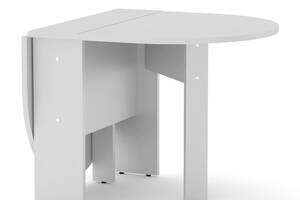 Раскладной стол книжка Компанит-5 Мини альба (белый)