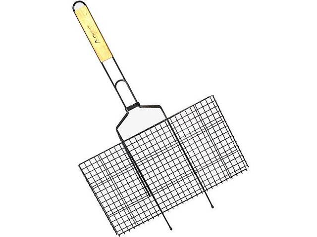 Решетка для барбекю Kamille 'Скаут' с антипригарным покрытием 46х25.5х2см