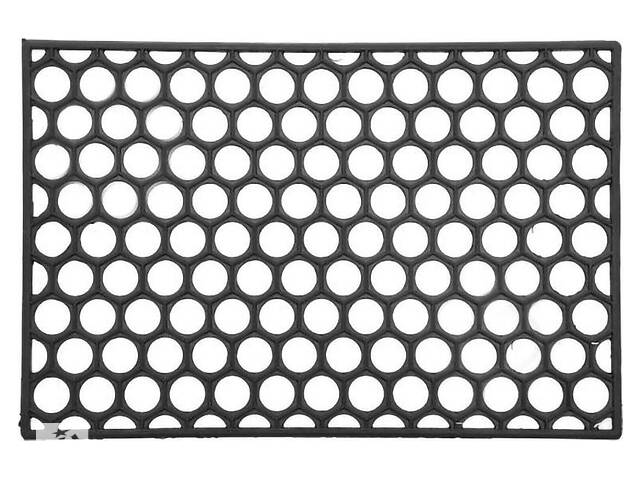 Резиновый коврик Plast Сота HARD 90х60 см Черный (SK000150)