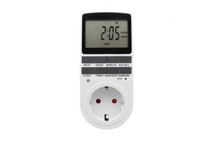 Розетка с таймером включения и выключения Timer Socket KWE-TM02-EU 8747 N