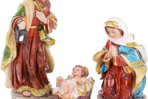 Рождественский набор 'Святое семейство' 3 фигуры 16см
