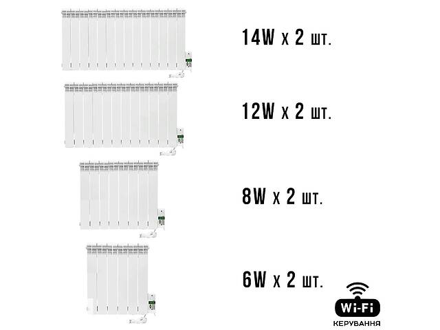 Розумна мобільна система опалення електрична ELECTRO SET 80B WI-FI 8720 Вт