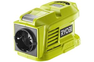 Ryobi Инвертор напряжения аккумуляторный ONE+ RY18BI150A-0, 220 Вольт, 150Вт/300Вт пиковая, (без АКБ и ЗУ)