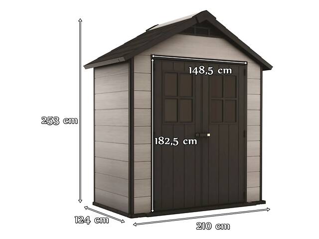 Садовый домик Keter Oakland 754 - Фото 8