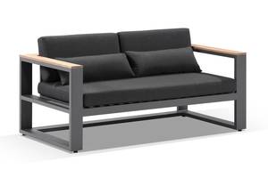 Садовий металевий лаунж диван у стилі LOFT (NS-907)