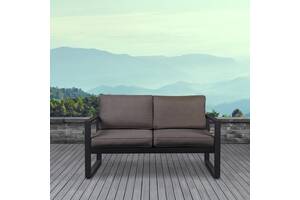 Садовий металевий лаунж диван у стилі LOFT (NS-926)
