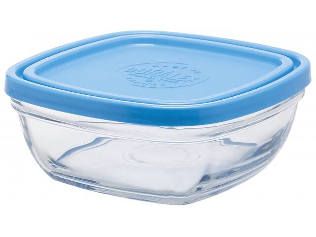Салатник c крышкой Duralex Lys Carre 23 см 9024AM06