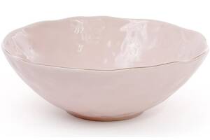Салатник керамический Bergamo 1.1л, розовый