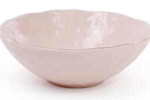 Салатник керамический Bergamo 1.1л, розовый