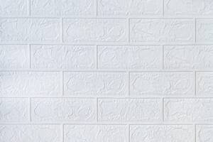 Самоклеющаяся 3D панель Sticker Wall под белый кирпич в рулоне 20000x700x3мм (R001-3-20)