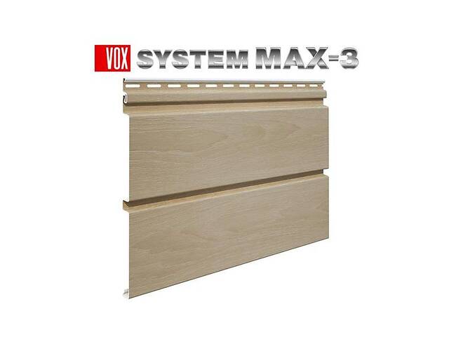 Сайдинг виниловый VOX SYSTEM MAX-3