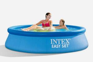 Семейный бассейн Intex 28106 Easy Set, 244 х 61 см, наливной бассейн интекс, 1942л Купи уже сегодня!